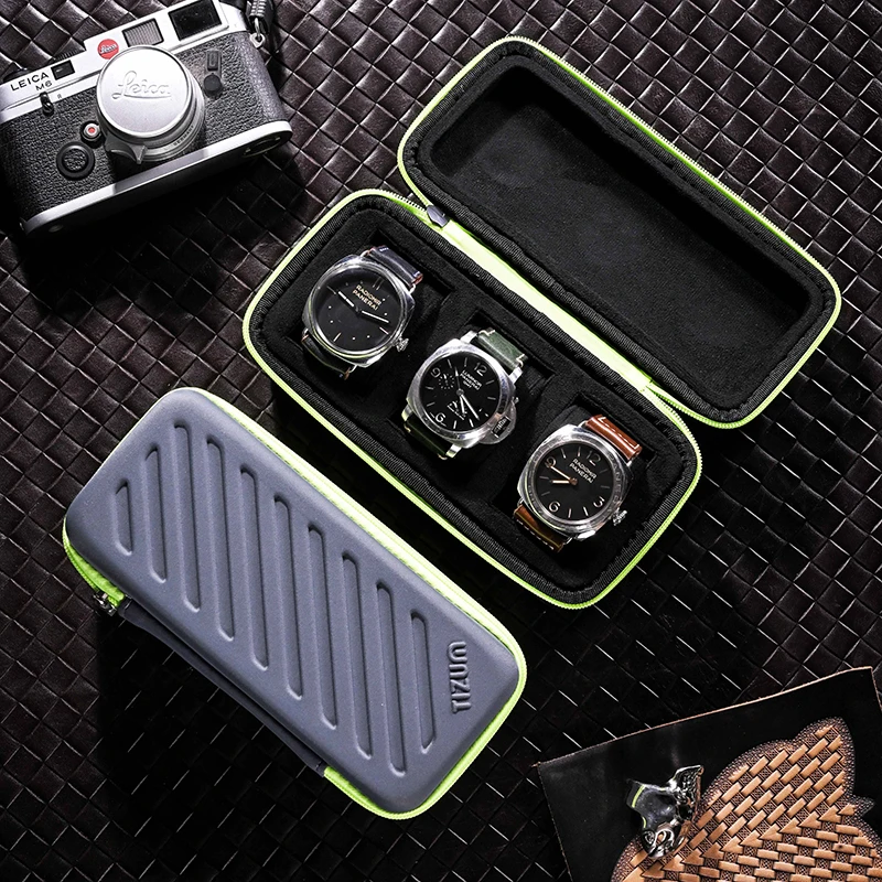 Luxury Watch Winder Box - Luksusowe zegarki turystyczne 3 miejsca na
