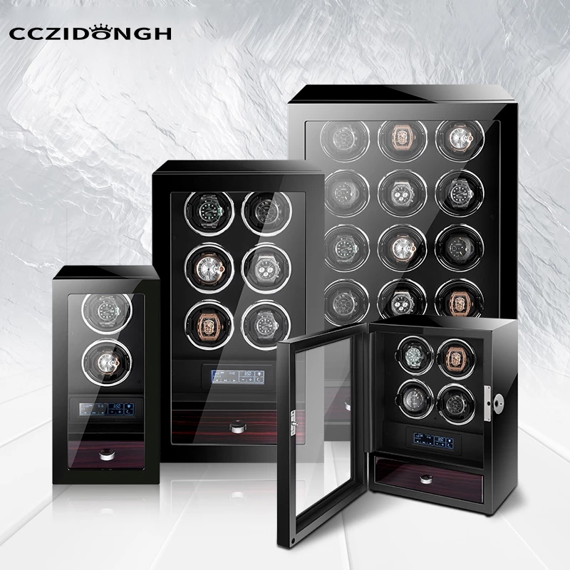 Luxury Watch Winder Box - Luksusowe etui do przechowywania zegarków -