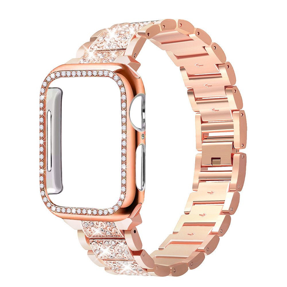 Luxury Watch Apple Bands - Etui + pasek do zegarka Apple
