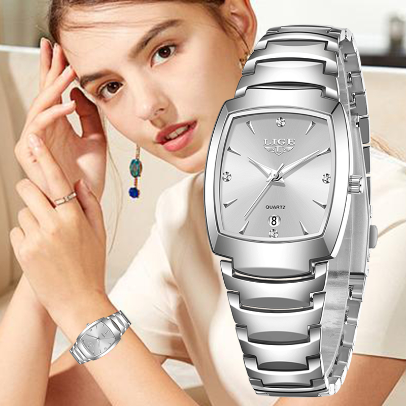 Luxury Watch For Women - LIGE 2026 nowy damski zegarek biznesowy