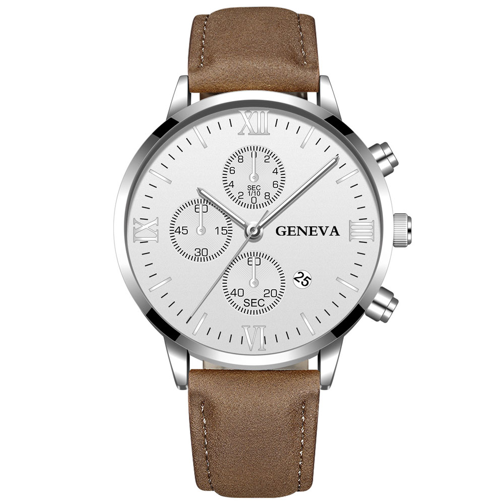 Luxury Watch Name - Genewa moda męska data koperta ze