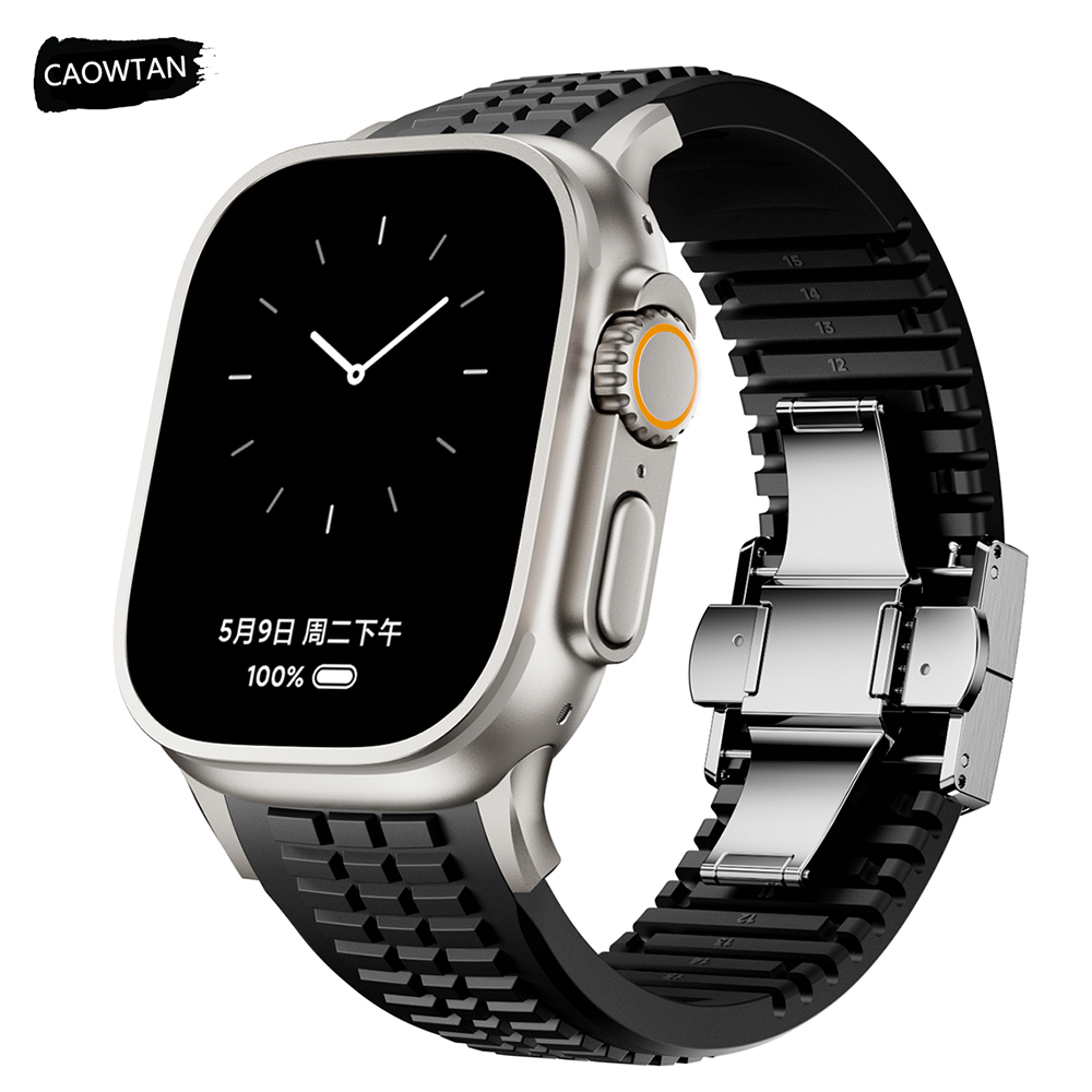Luxury Watch Apple Bands - Silikonowy pasek sportowy do Apple Watch