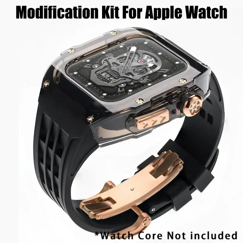 Luxury Watch Apple Bands - Luksusowy zestaw modyfikacji Glacier do zegarka