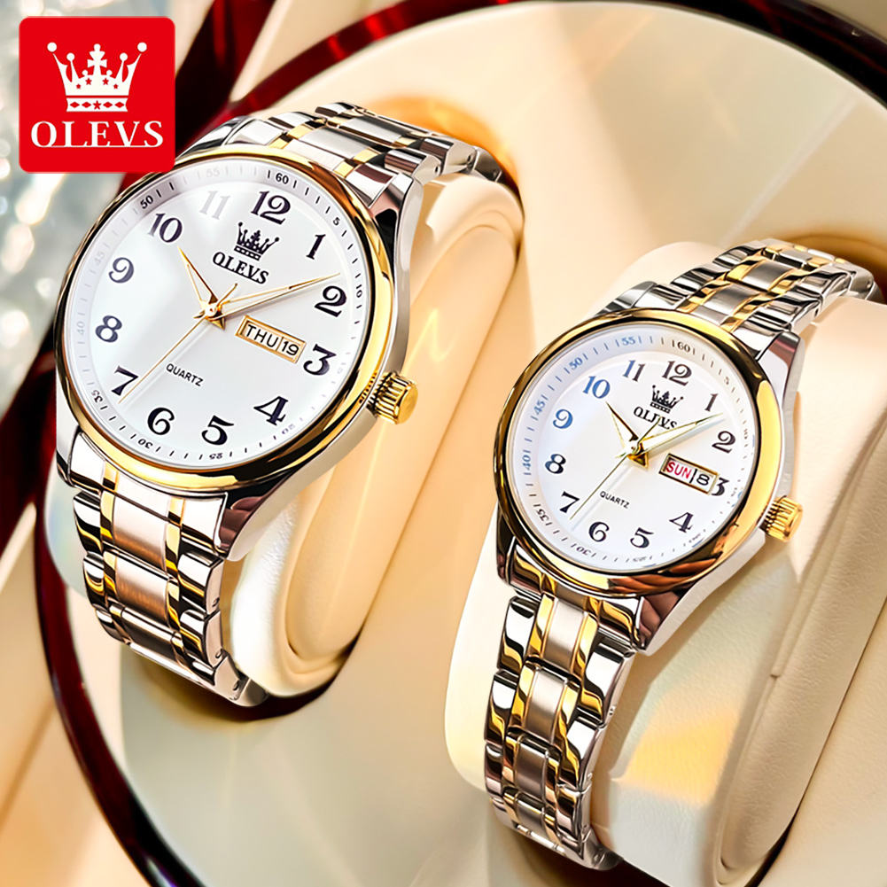 Luxury Watch Uk - OLEVS nowy modny zegarek dla par