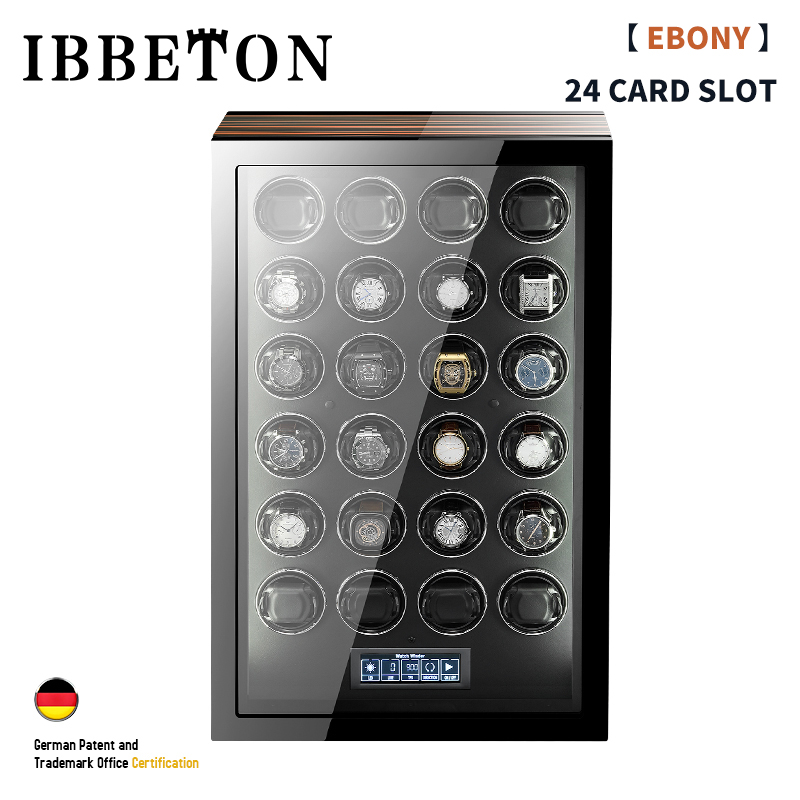 Luxury Watch Winder Box - Luksusowa automatyczna nawijarka do zegarków 24