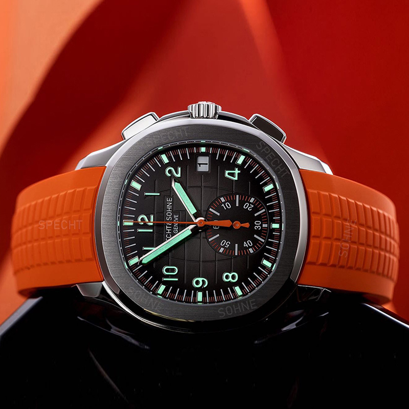 Luxury Watch Rubber Strap - Casual Fashion Sportowy męski zegarek kwarcowy