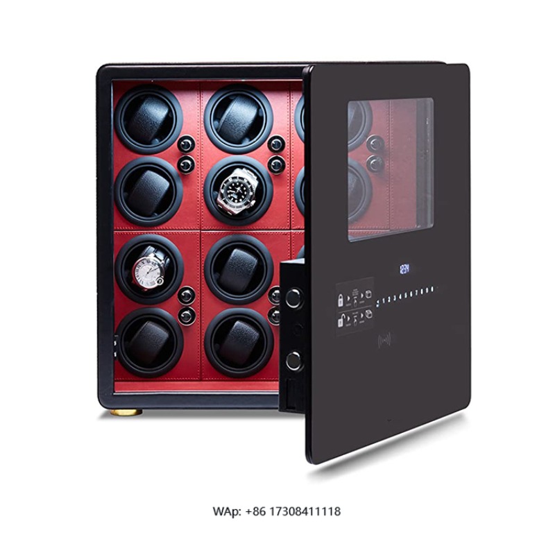 Luxury Watch Winder Box - Luksusowe automatyczne rotatory (12 sztuk) i