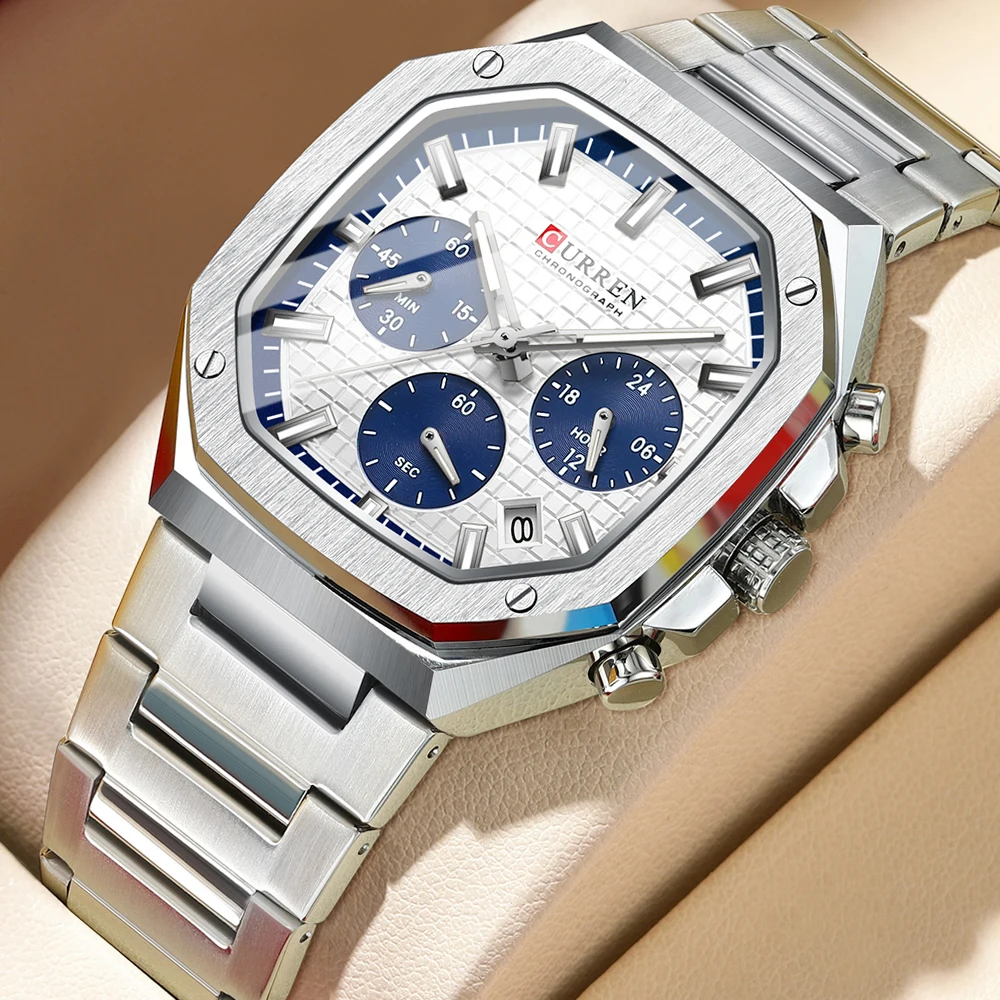 Luxury Watch Name - CURREN mężczyźni oglądają luksusowe sportowe zegarki