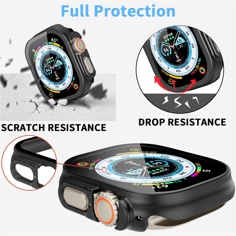 Szkło + etui do Apple Watch Ul – Luxury Watch Apple Bands recenzja i cena