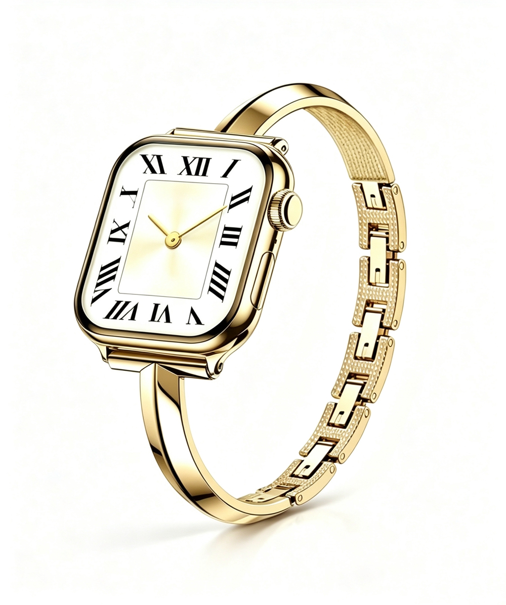 Luksusowy pasek ze stali nierd – Luxury Watch Apple Bands recenzja i cena