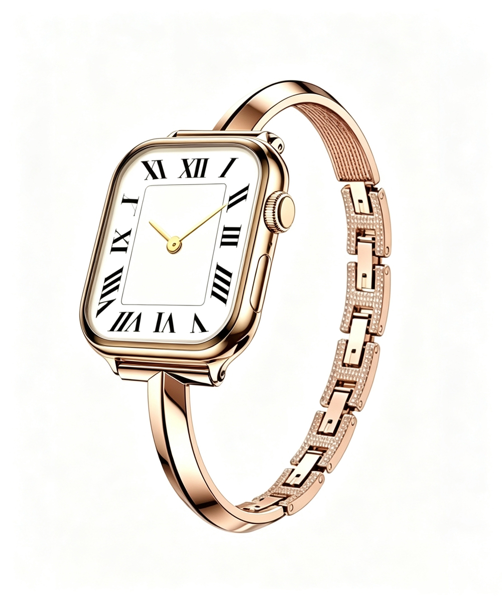 Luksusowy pasek ze stali nierd – Luxury Watch Apple Bands recenzja i cena