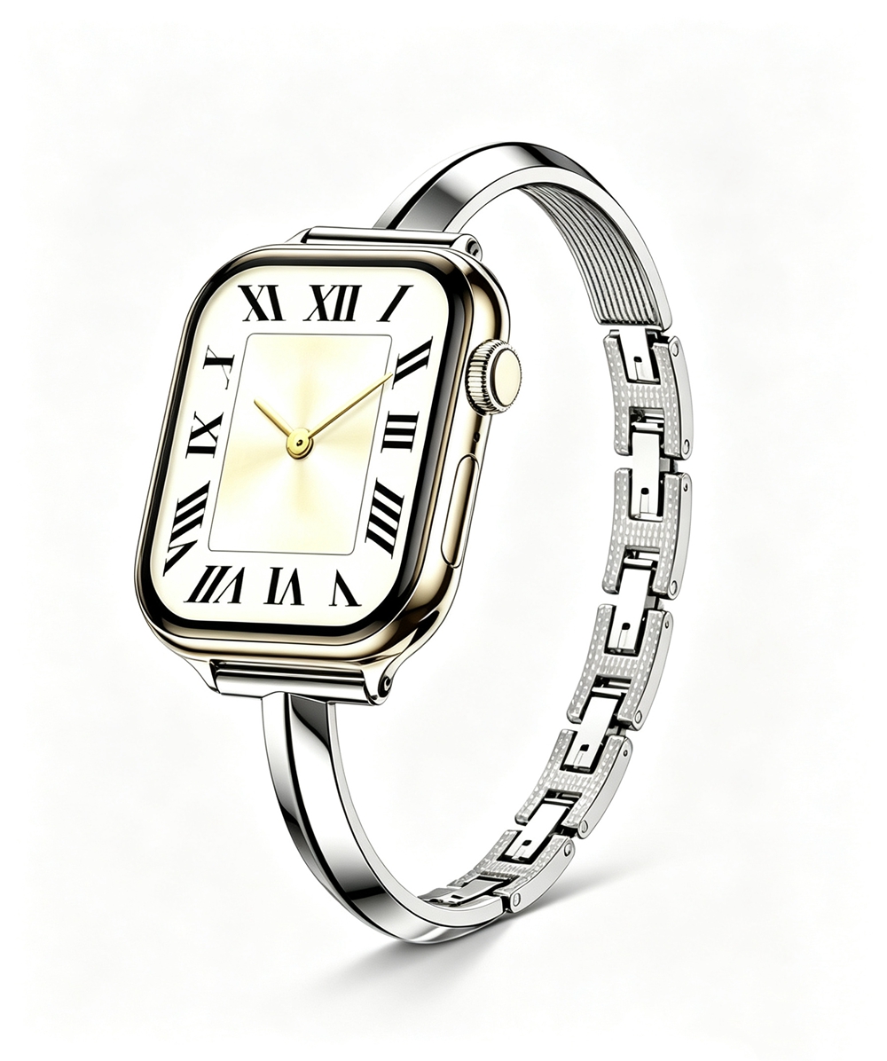 Luksusowy pasek ze stali nierd – Luxury Watch Apple Bands recenzja i cena