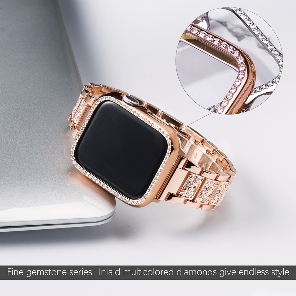 Etui + pasek do zegarka Apple  – Luxury Watch Apple Bands recenzja i cena