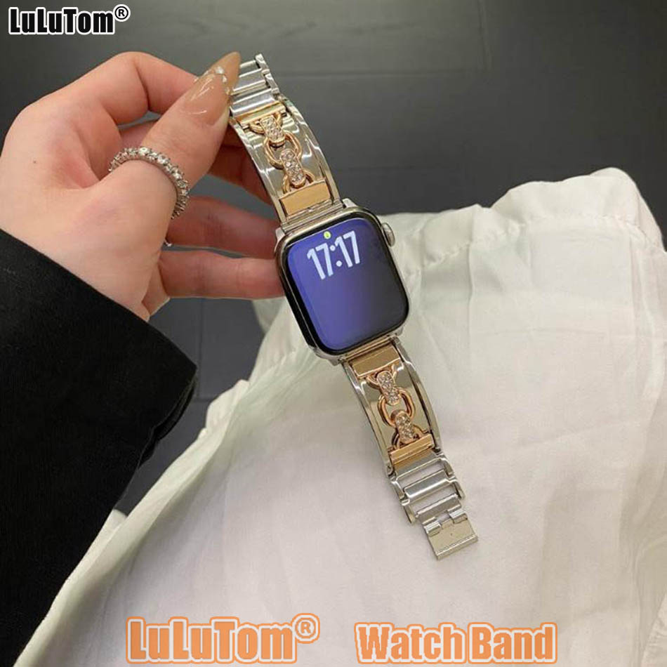 Luksusowa metalowa bransoleta  – Luxury Watch Apple Bands recenzja i cena