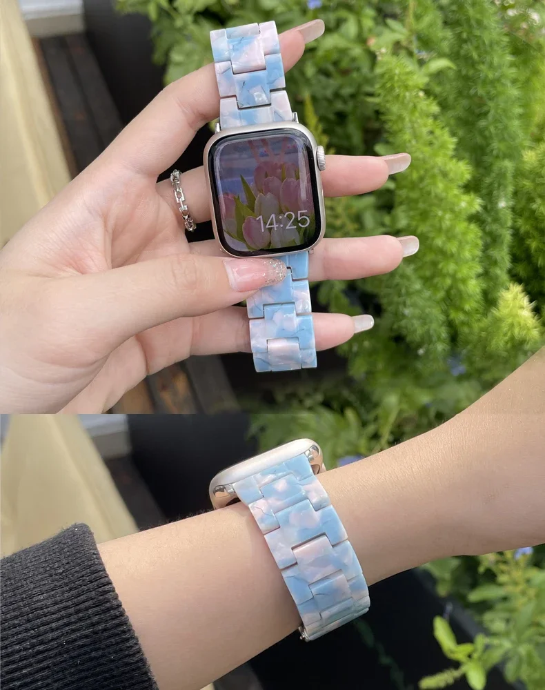 Luksusowy pasek z żywicy do Ap – Luxury Watch Apple Bands recenzja i cena