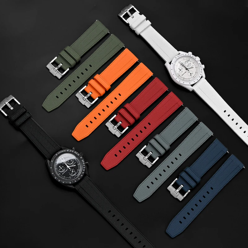Pasek z płynnego silikonu 20 m – Luxury Watch Omega recenzja i cena