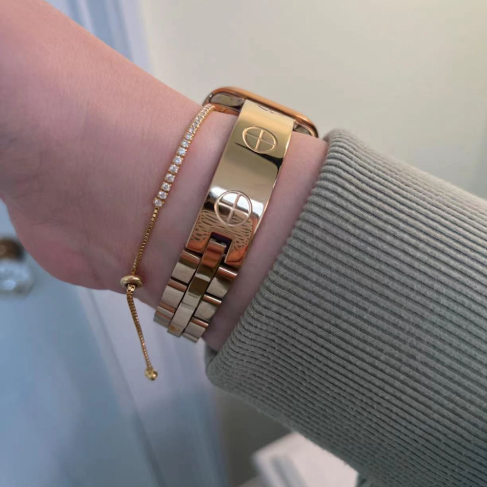 Luksusowy pasek ze stali nierd – Luxury Watch Apple Bands recenzja i cena