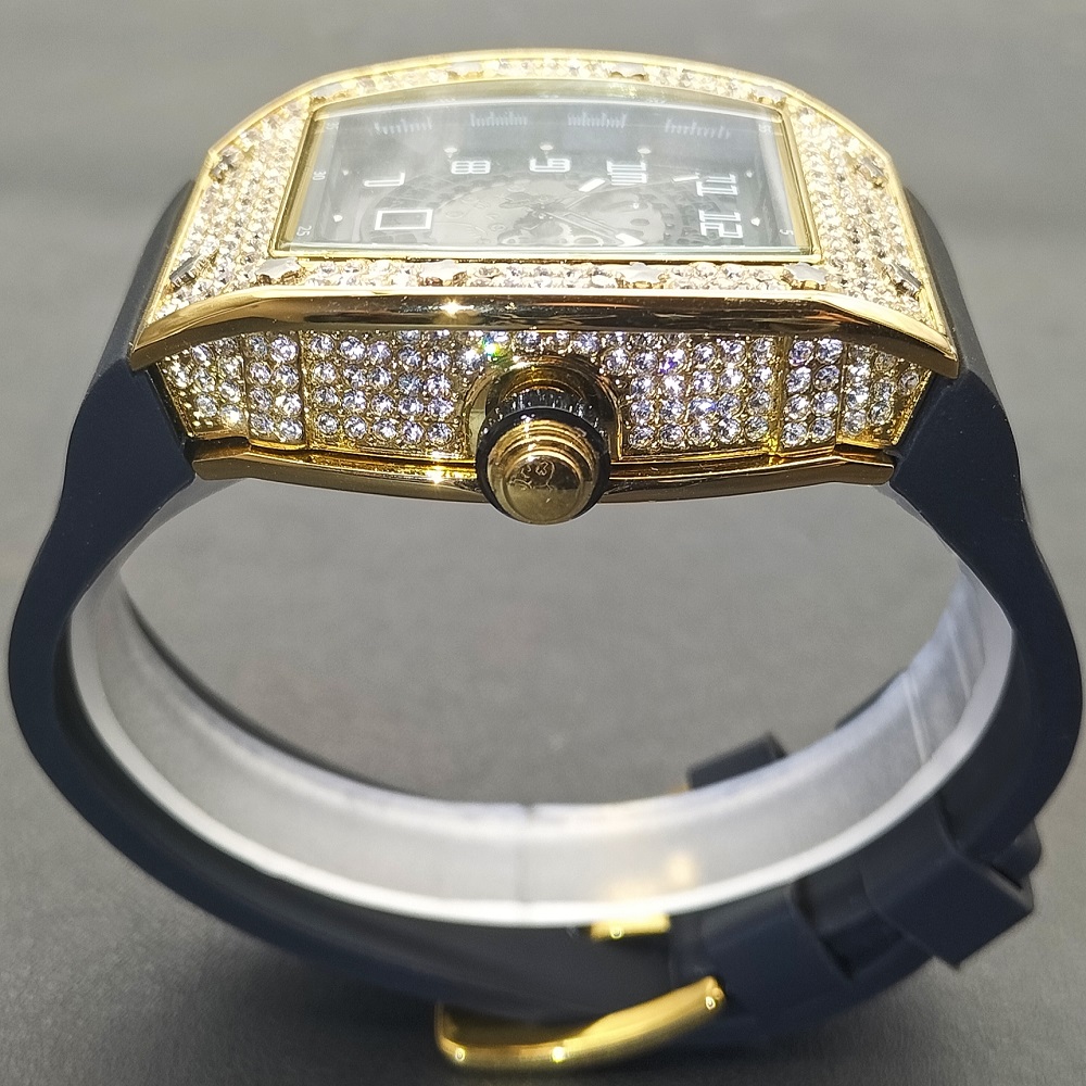 MISSFOX nowe męskie zegarki na – Luxury Watch Rubber Strap recenzja i cena