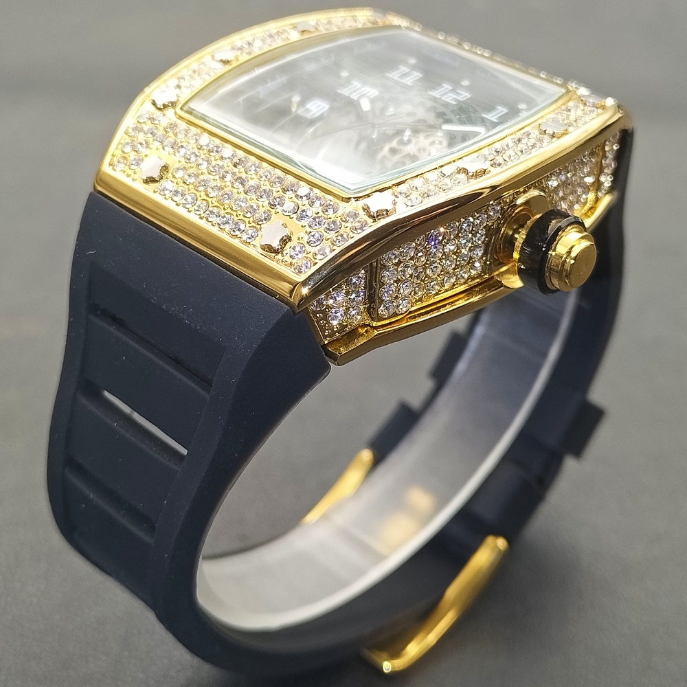 MISSFOX nowe męskie zegarki na – Luxury Watch Rubber Strap recenzja i cena