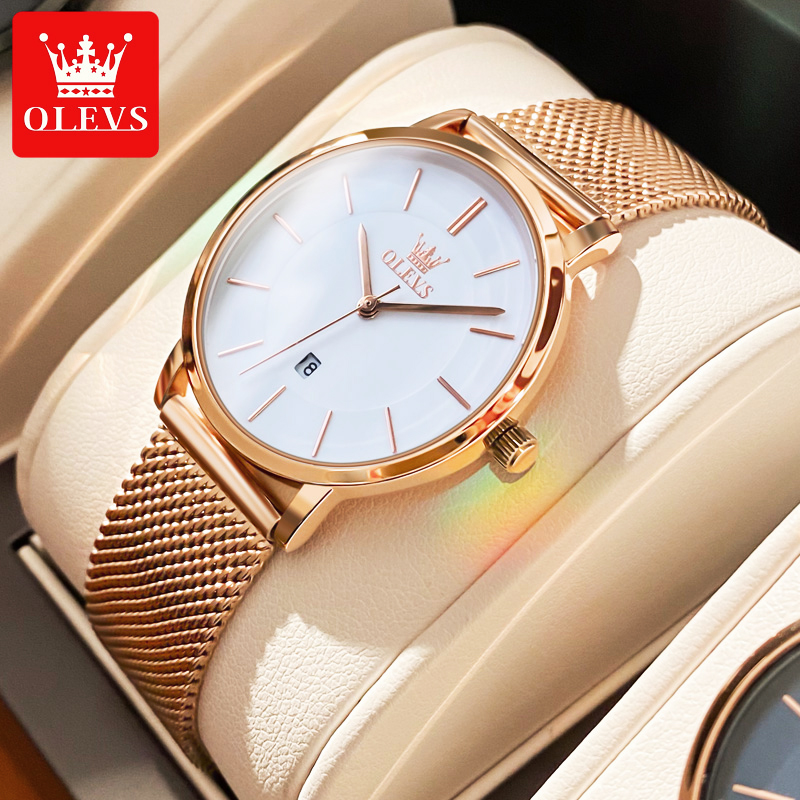 OLEVS zegarki dla kobiet wodoo – Luxury Watch Travel Case recenzja i cena