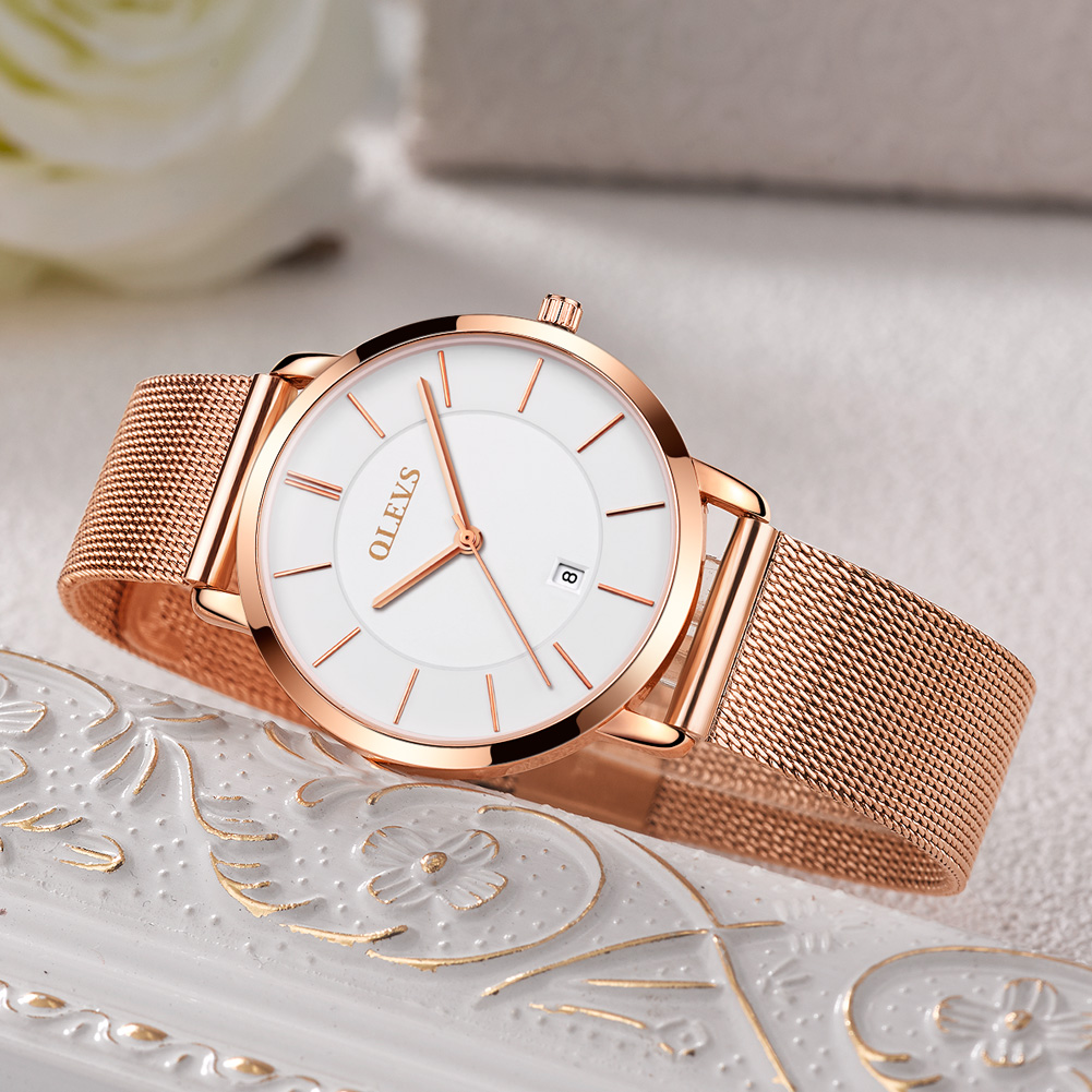 OLEVS zegarki dla kobiet wodoo – Luxury Watch Travel Case recenzja i cena