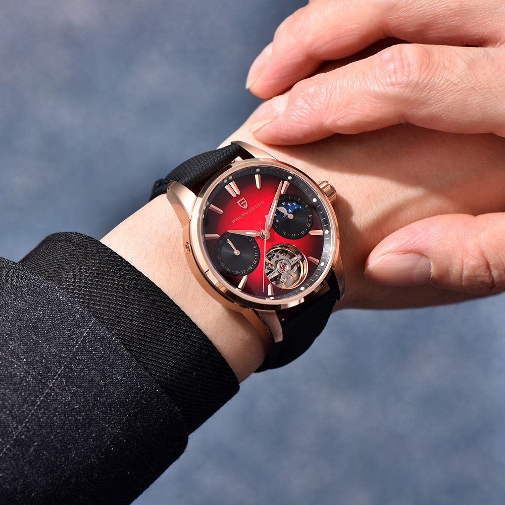 Nowe zegarki PAGANI DESIGN 202 – Luxury Watch Leather recenzja i cena