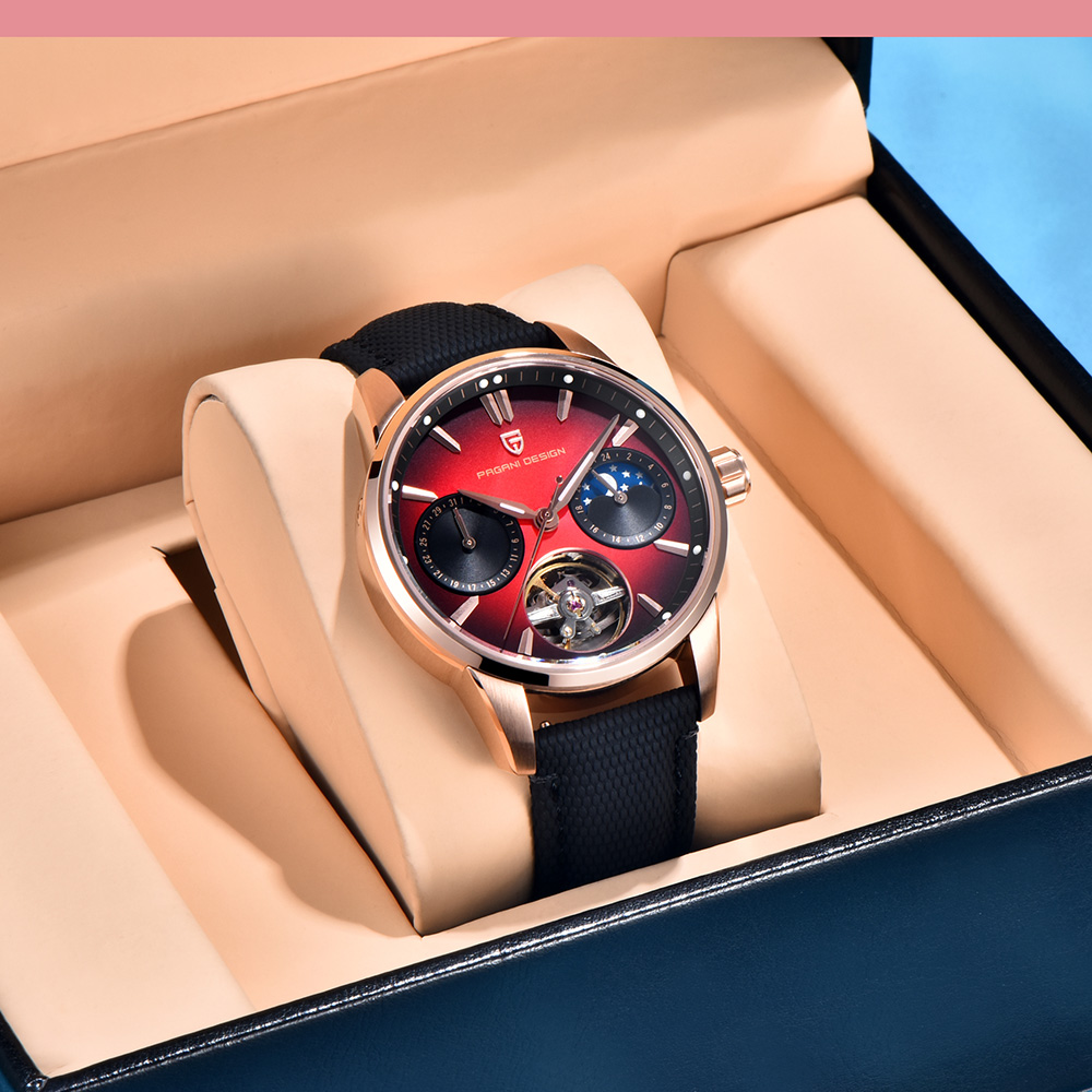 Nowe zegarki PAGANI DESIGN 202 – Luxury Watch Leather recenzja i cena