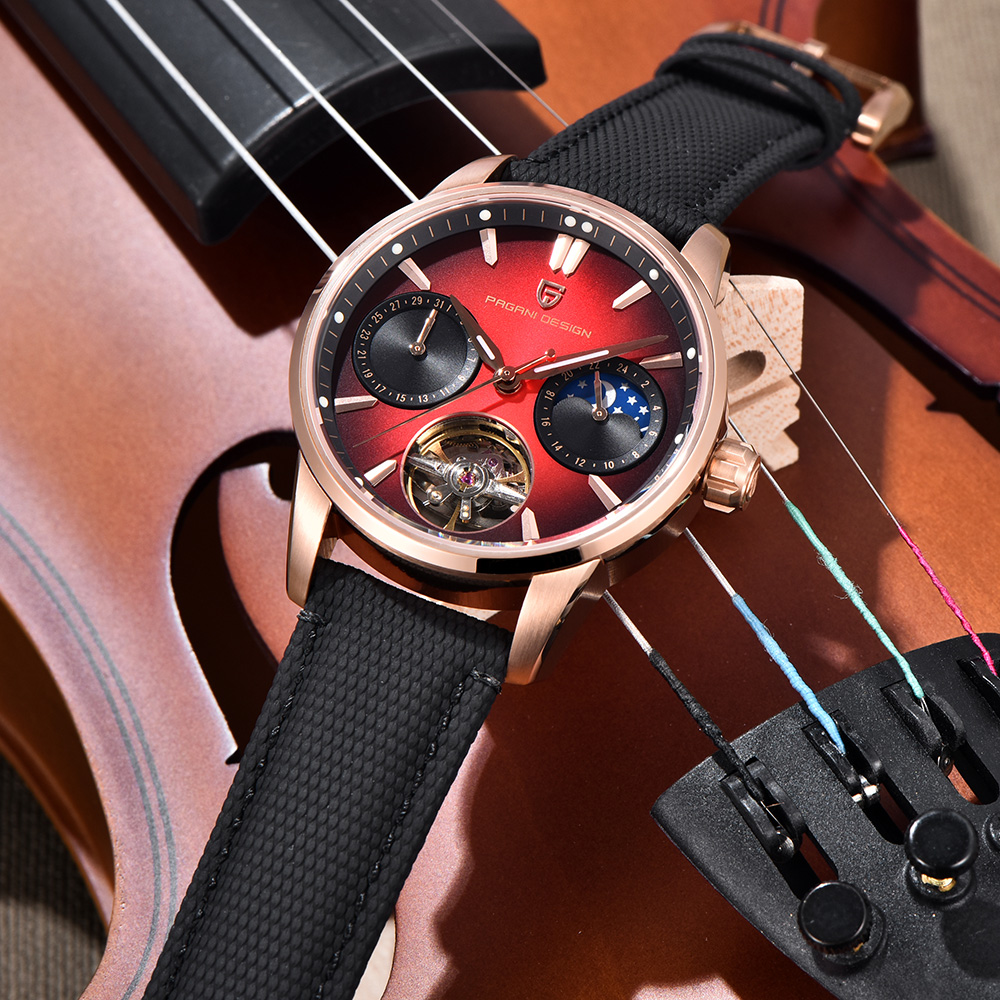 Nowe zegarki PAGANI DESIGN 202 – Luxury Watch Leather recenzja i cena