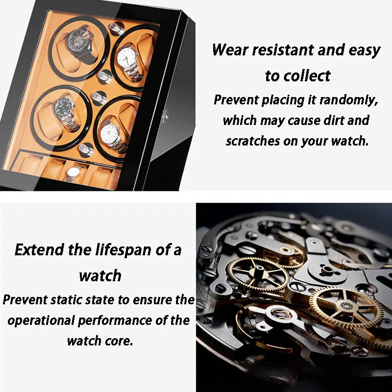 Luksusowe 8-gniazdowe nawijaki – Luxury Watch Winder Box recenzja i cena