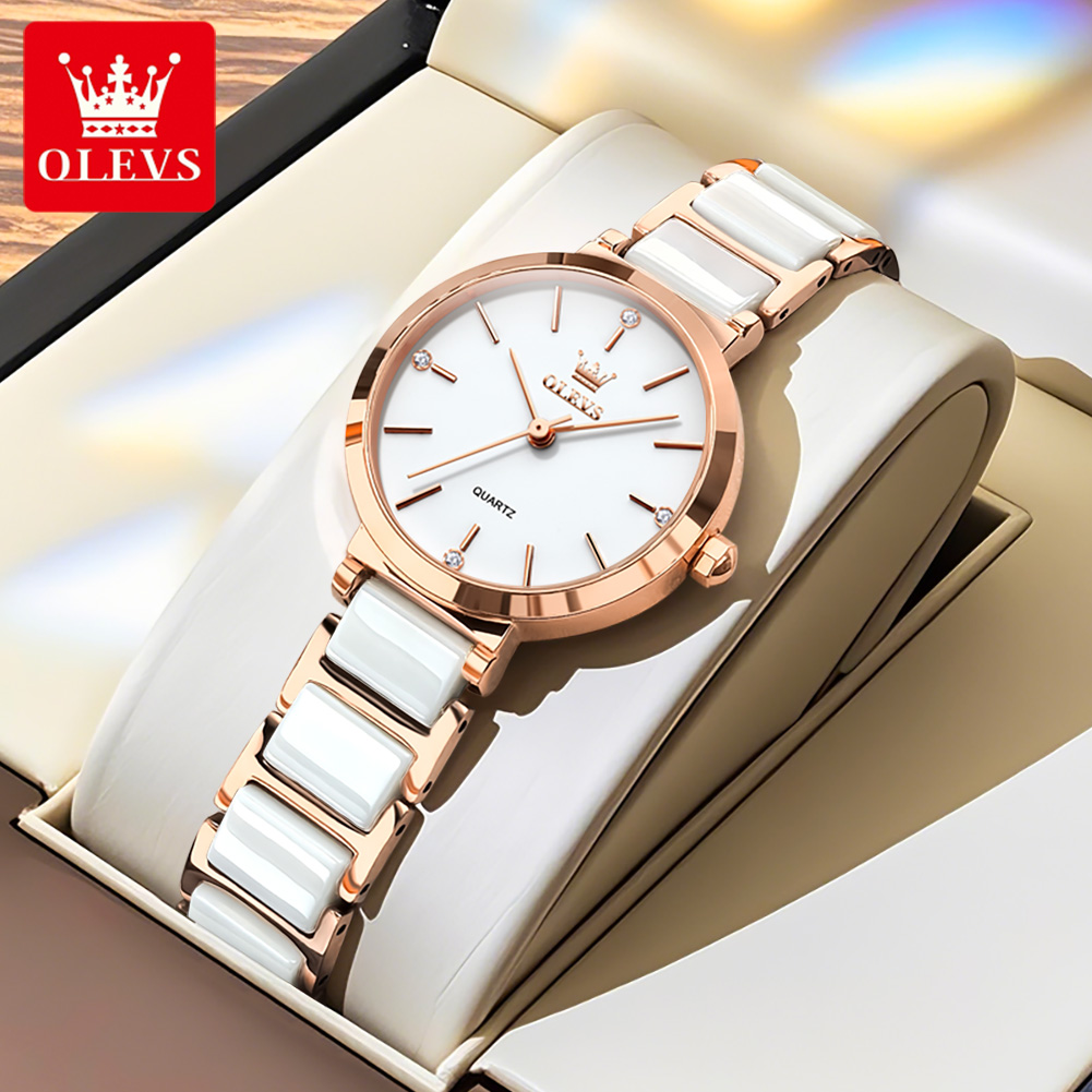 OLEVS Damski Zegarek 5877 Luks – Luxury Watch For Women recenzja i cena