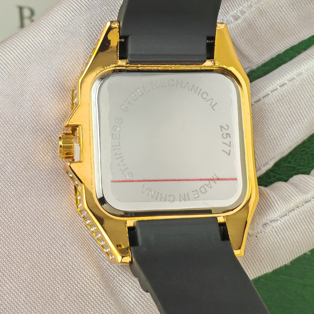 Modny Zegarek Kwarcowy z Pełny – Luxury Watch Rubber Strap recenzja i cena