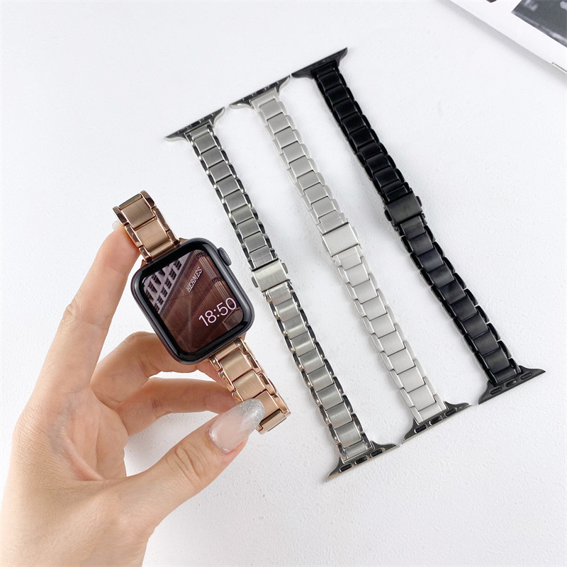 Smukły metalowy pasek do Apple – Luxury Watch Apple Bands recenzja i cena