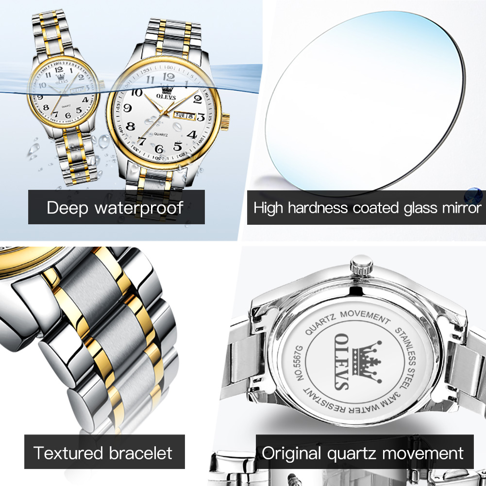 OLEVS nowy modny zegarek dla p – Luxury Watch Uk recenzja i cena