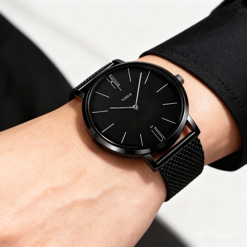 Prosty męski zegarek modowy TO – Luxury Watch Name recenzja i cena