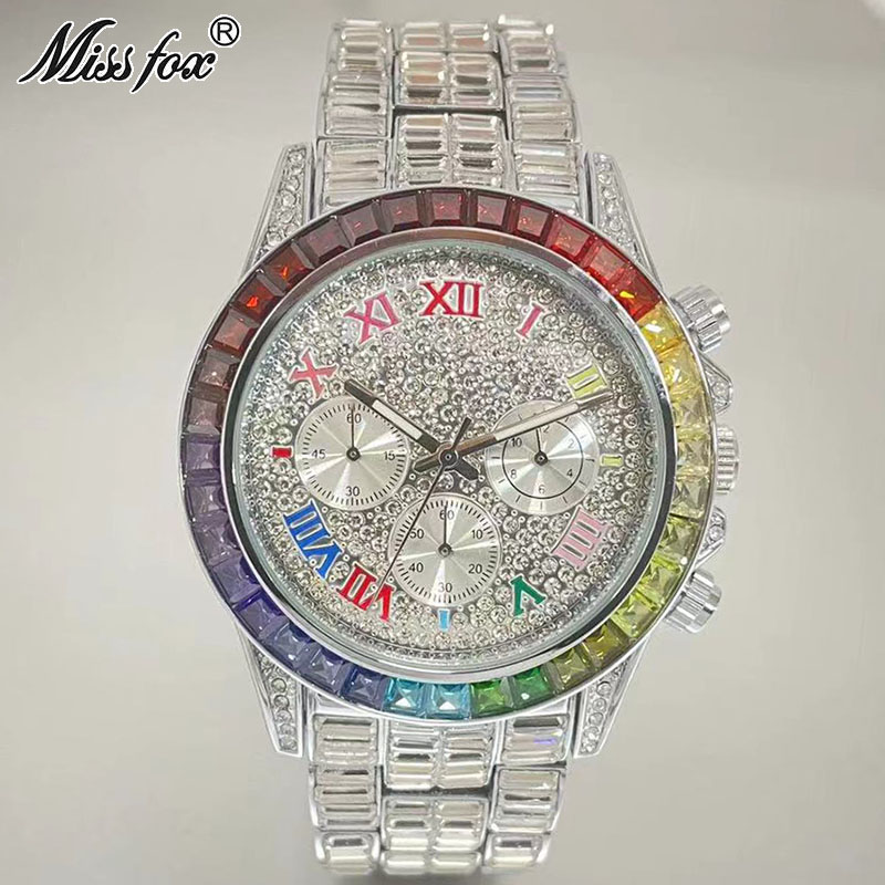 MISSFOX luksusowe Iced zegarek – Luxury Watch Name recenzja i cena