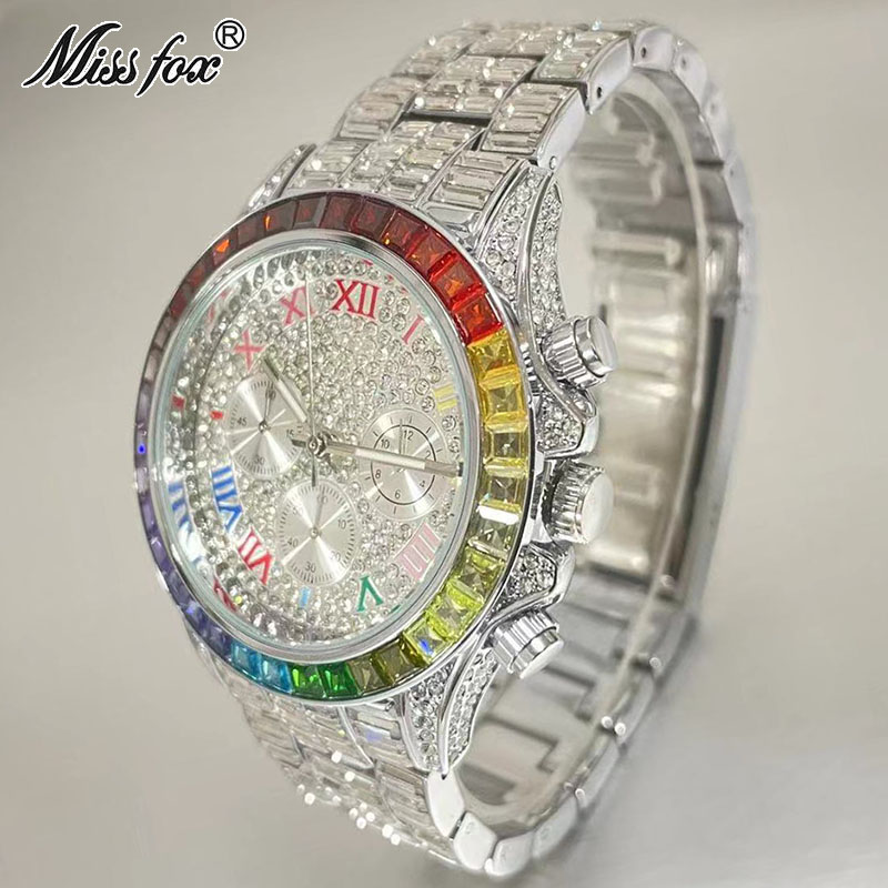 MISSFOX luksusowe Iced zegarek – Luxury Watch Name recenzja i cena