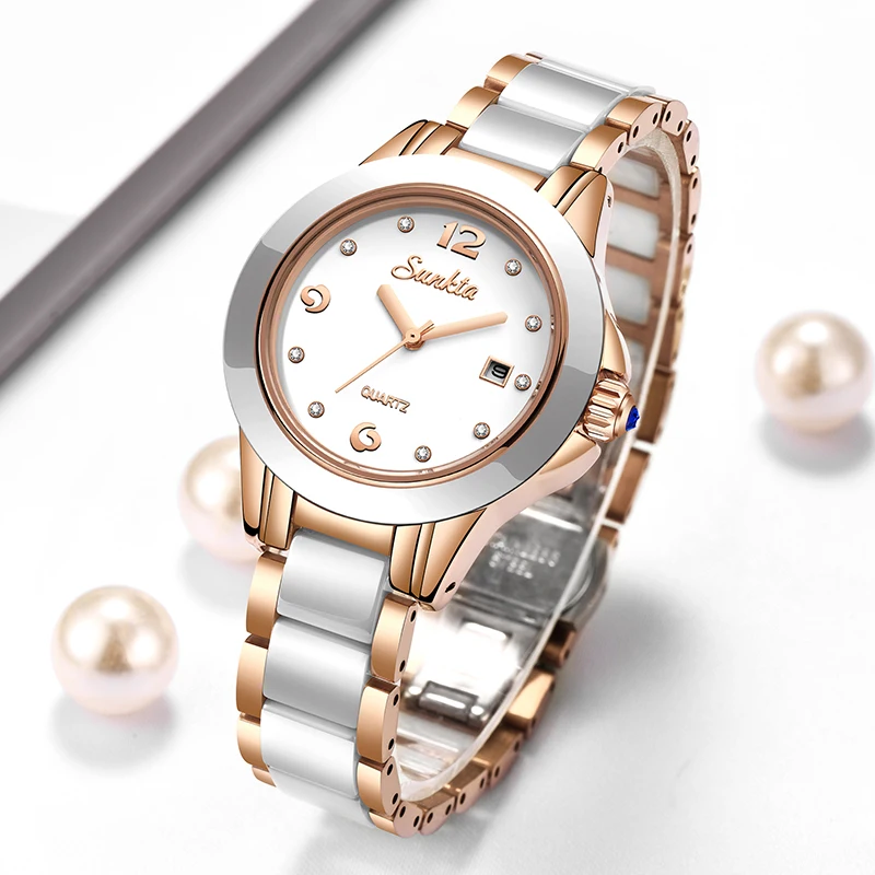 Zegarek damski Sunkta Fashion  – Luxury Watch For Women recenzja i cena