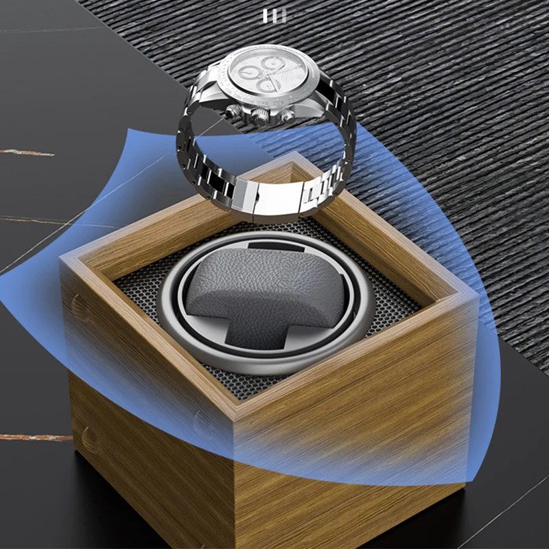 Luksusowy drewniany rotomat do – Luxury Watch Winder Box recenzja i cena