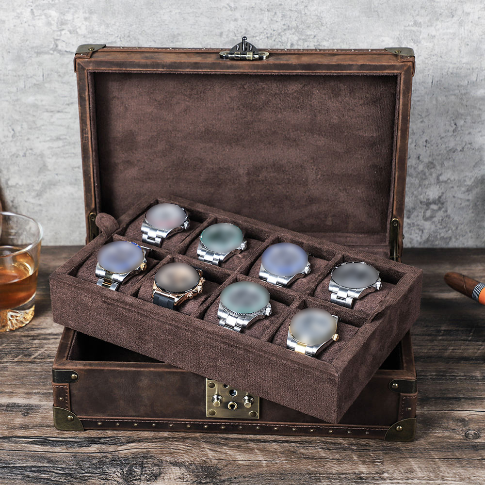 CONTACT'S FAMILY 8 Skórzane Et – Luxury Watch Travel Case recenzja i cena