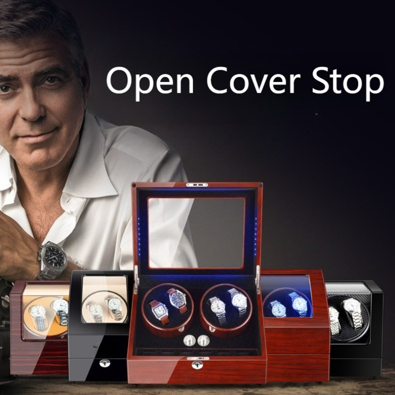 Mechaniczny rotomat do zegarkó – Luxury Watch Winder Box recenzja i cena