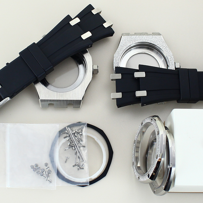 Srebrzyste 41mm luksusowe męsk – Luxury Watch Rubber Strap recenzja i cena