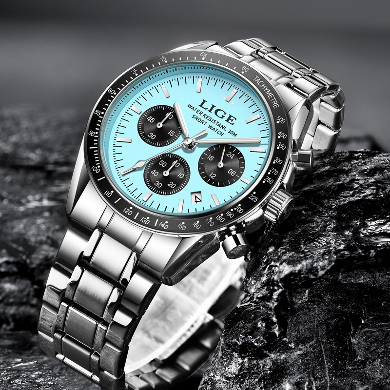 LIGE Luksusowy Zegarek Męski N – Luxury Watch Organizer For Men recenzja i cena