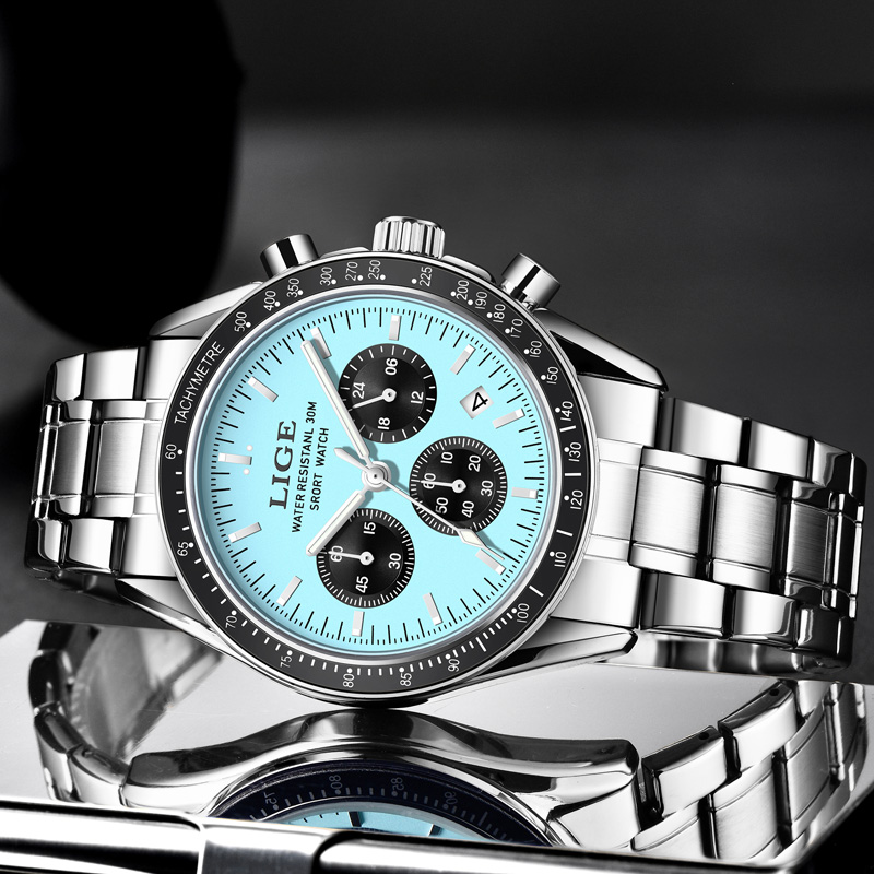 LIGE Luksusowy Zegarek Męski N – Luxury Watch Organizer For Men recenzja i cena