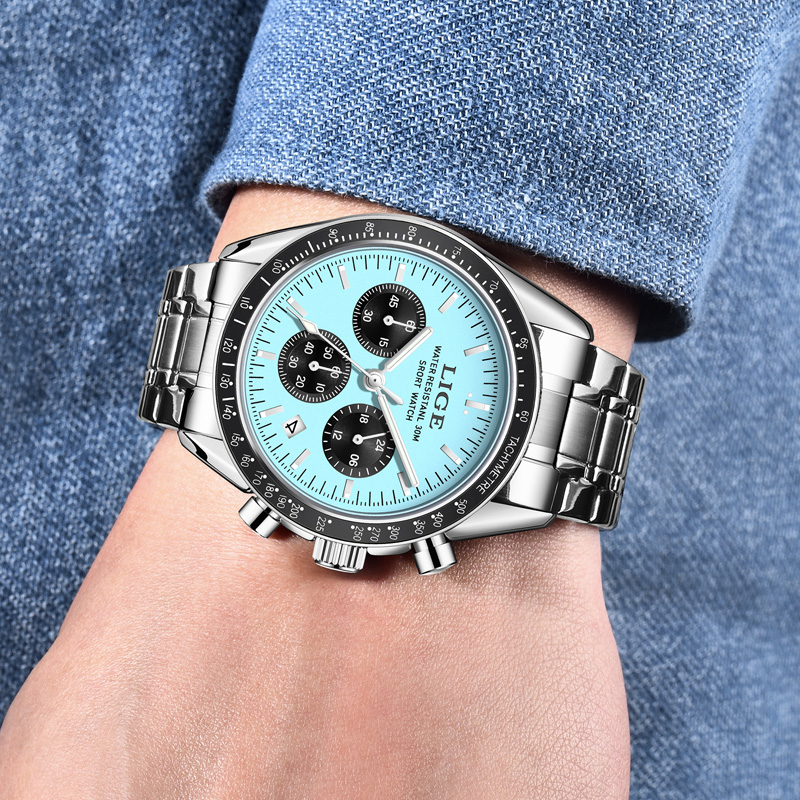 LIGE Luksusowy Zegarek Męski N – Luxury Watch Organizer For Men recenzja i cena