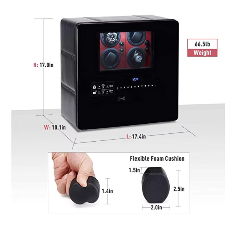 Luksusowe automatyczne rotator – Luxury Watch Winder Box recenzja i cena