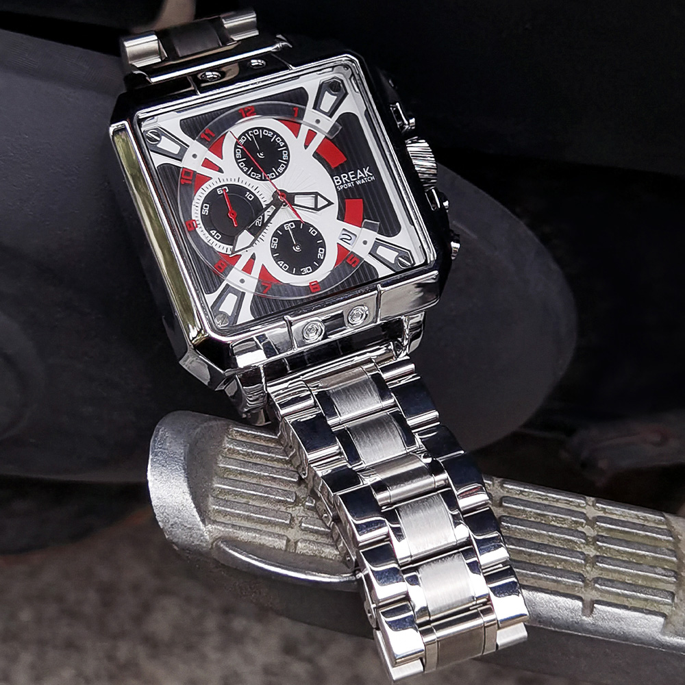 Nowy luksusowy top marka chron – Luxury Watch Rubber Strap recenzja i cena
