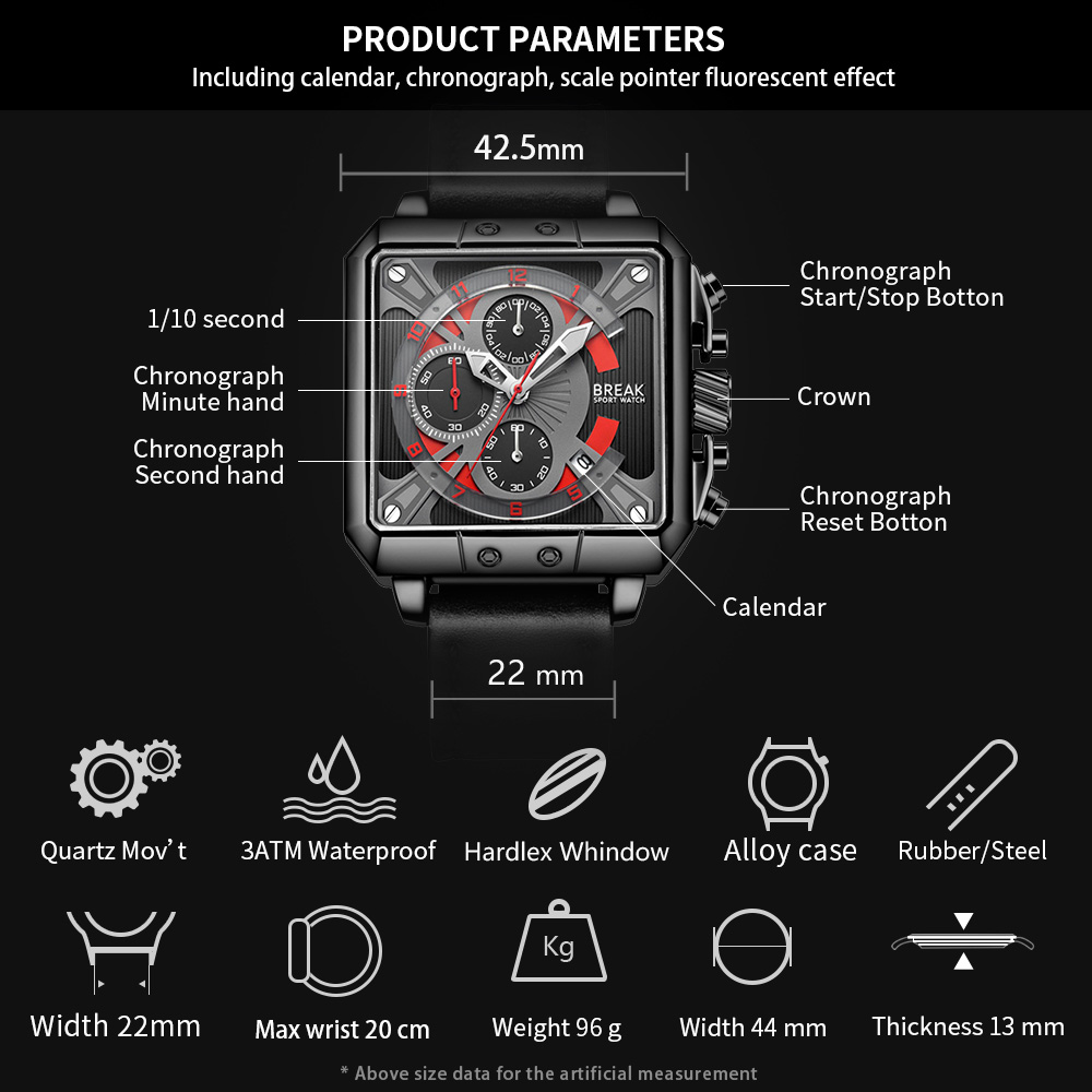 Nowy luksusowy top marka chron – Luxury Watch Rubber Strap recenzja i cena