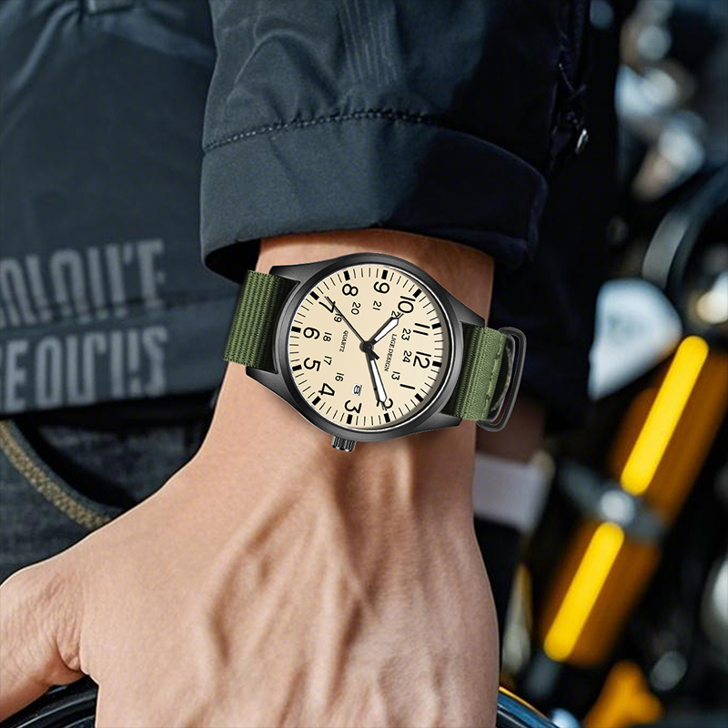 LIGE 2025 TOP NOWY Kwarcowy Ze – Luxury Watch Leather recenzja i cena