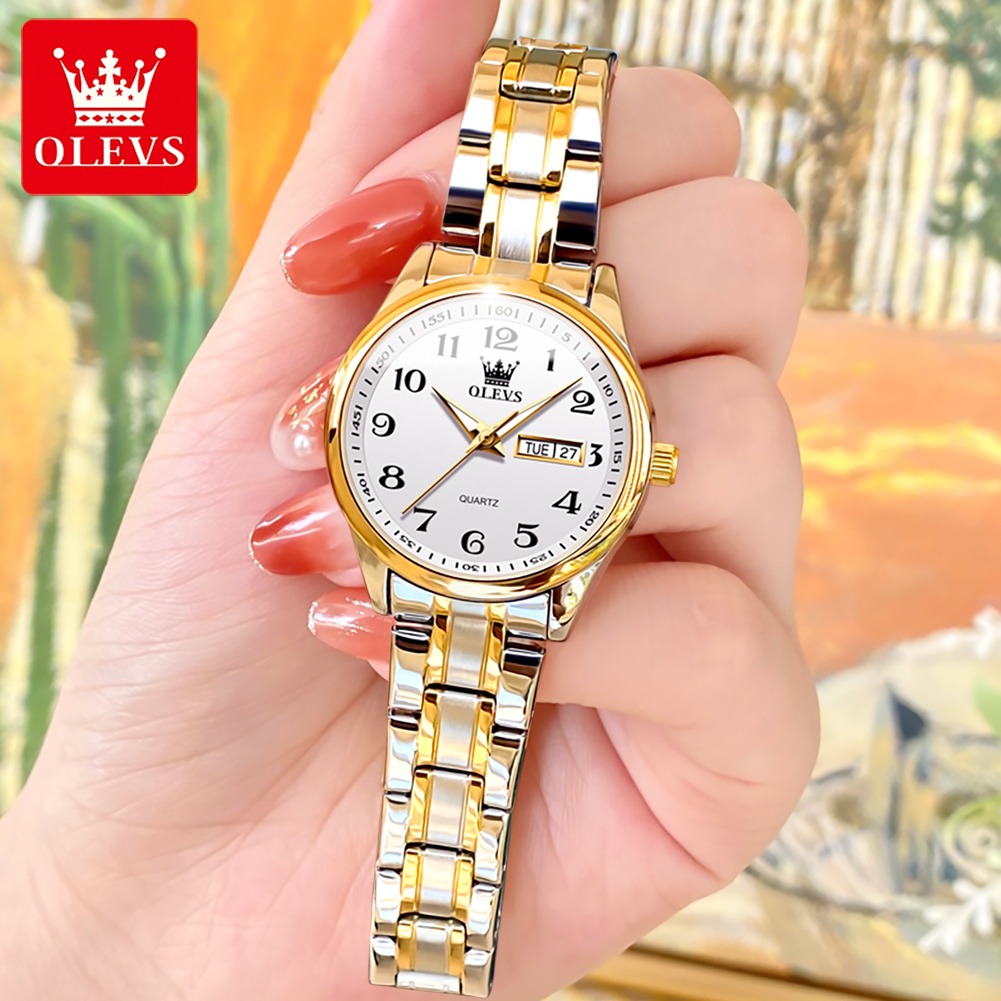 Zegarek damski OLEVS kwarcowy  – Luxury Watch For Women recenzja i cena