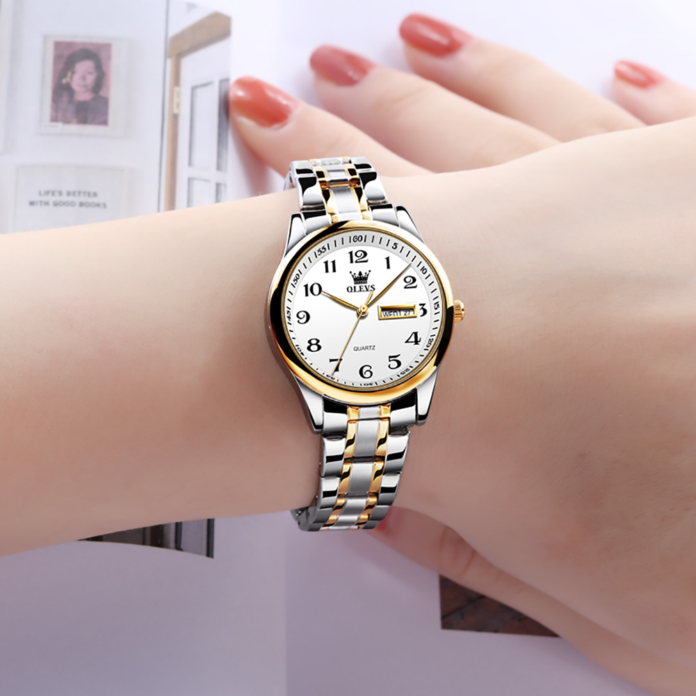 Zegarek damski OLEVS kwarcowy  – Luxury Watch For Women recenzja i cena